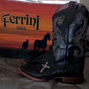 Men's 12 Ferrini Italia Western Boots